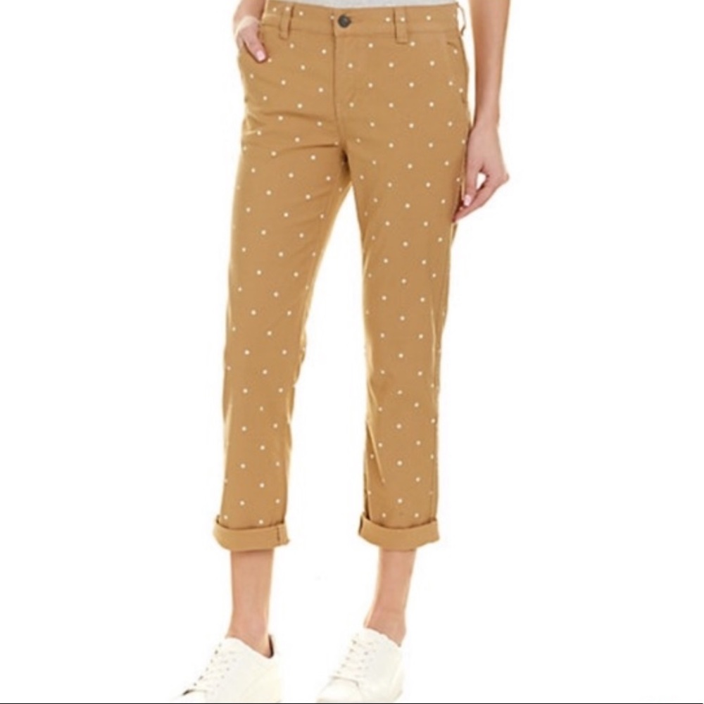 Current/Elliott The Confidant Polka Dot Pant